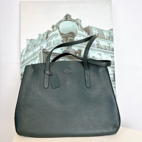 Coach 78220 Charlie 40 Handbag leather In GMN1A - Picture 2 of 8